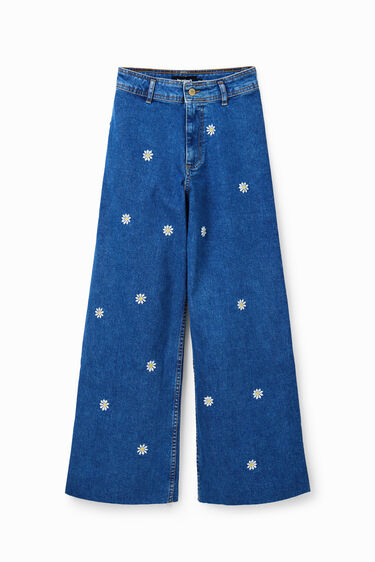 Texans Culotte cropped margarides | Desigual