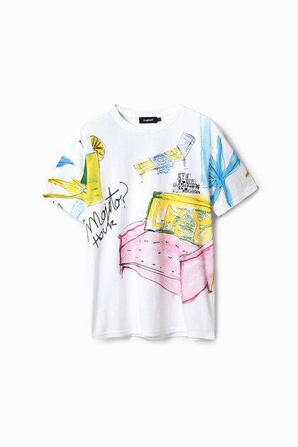 T-shirt manches courtes arty