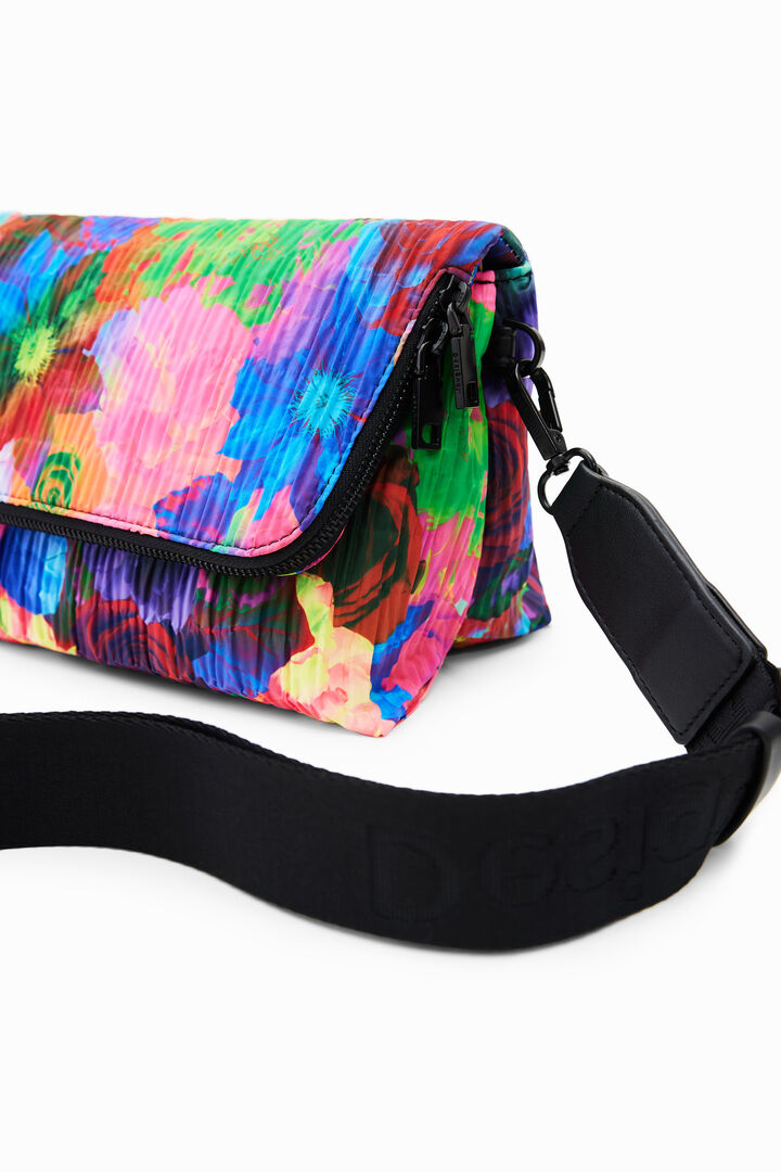 Midsize floral crossbody bag | Desigual