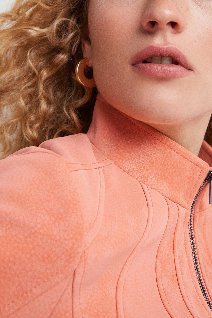 Slim biker jacket | Desigual