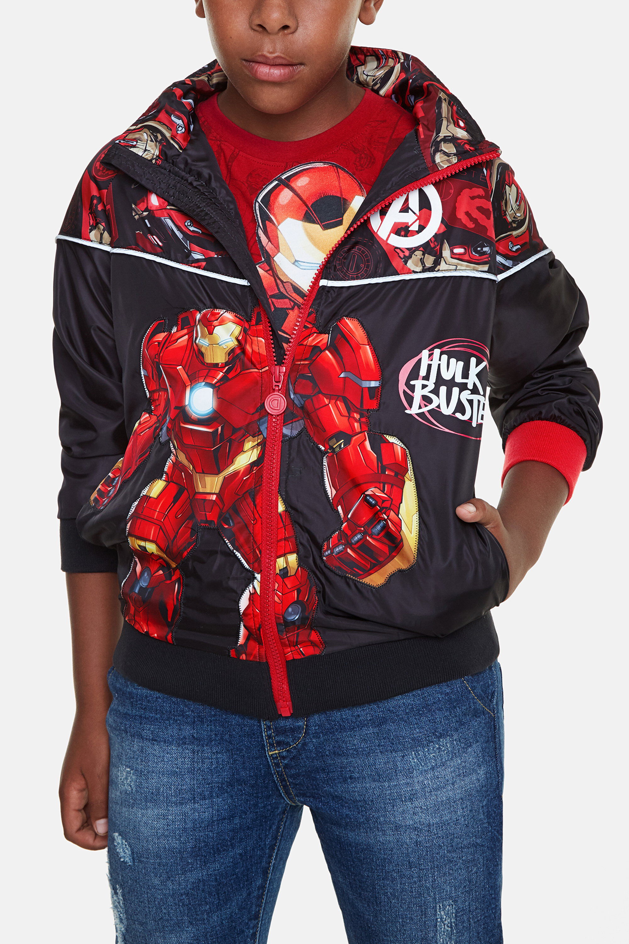 Iron man clearance jacket hoodie