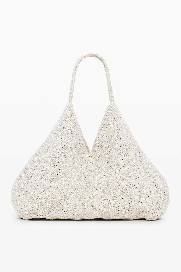 Maxi sac en crochet | Desigual
