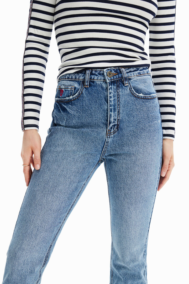 Texans Straight fins al turmell | Desigual