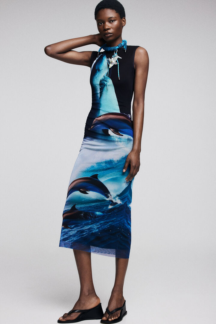 Robe longue requin Botter | Desigual