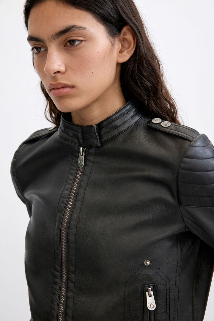 Jacket Leather Effect