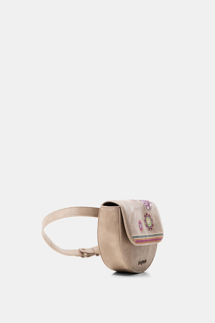 Half-moon embroidered bum bag | Desigual