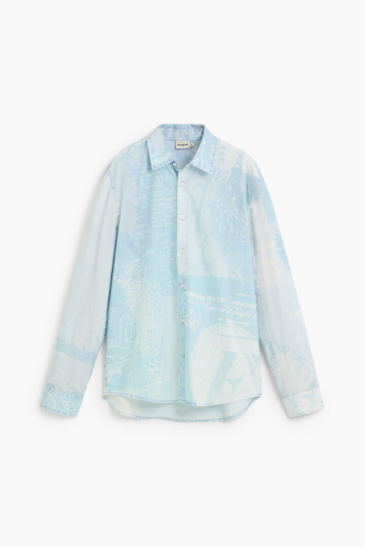 PRINTED LONG SLEEVE SHIRT