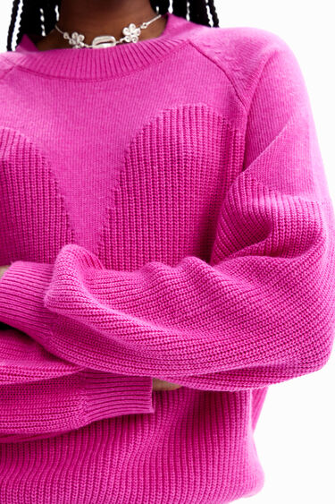 Plain sheer pullover | Desigual