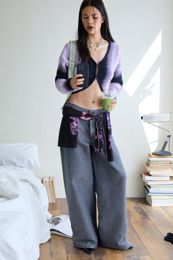 Cardigan à rayures