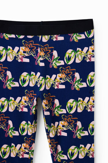 Leggings flors Love | Desigual