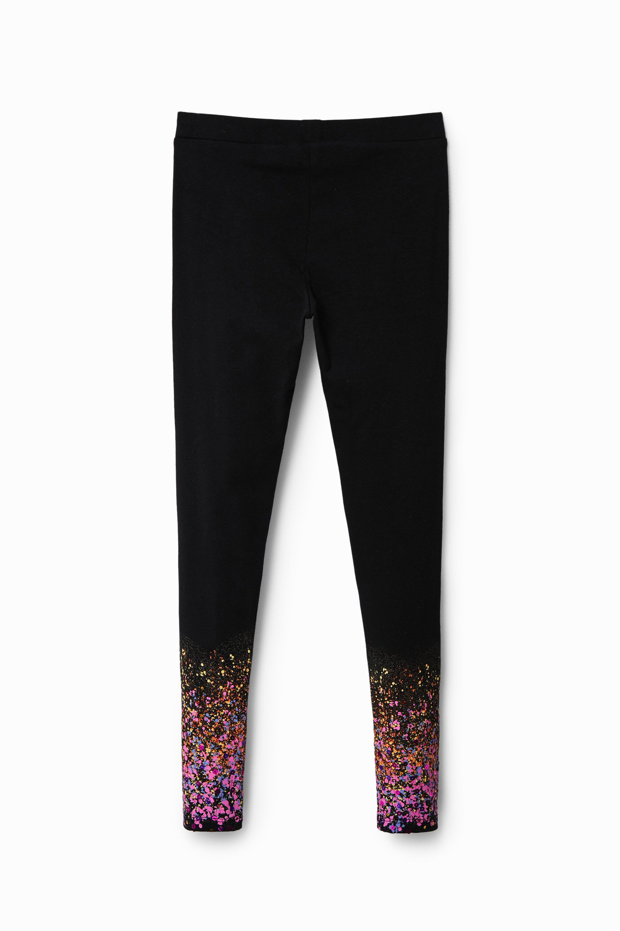 Legging slim éclaboussure