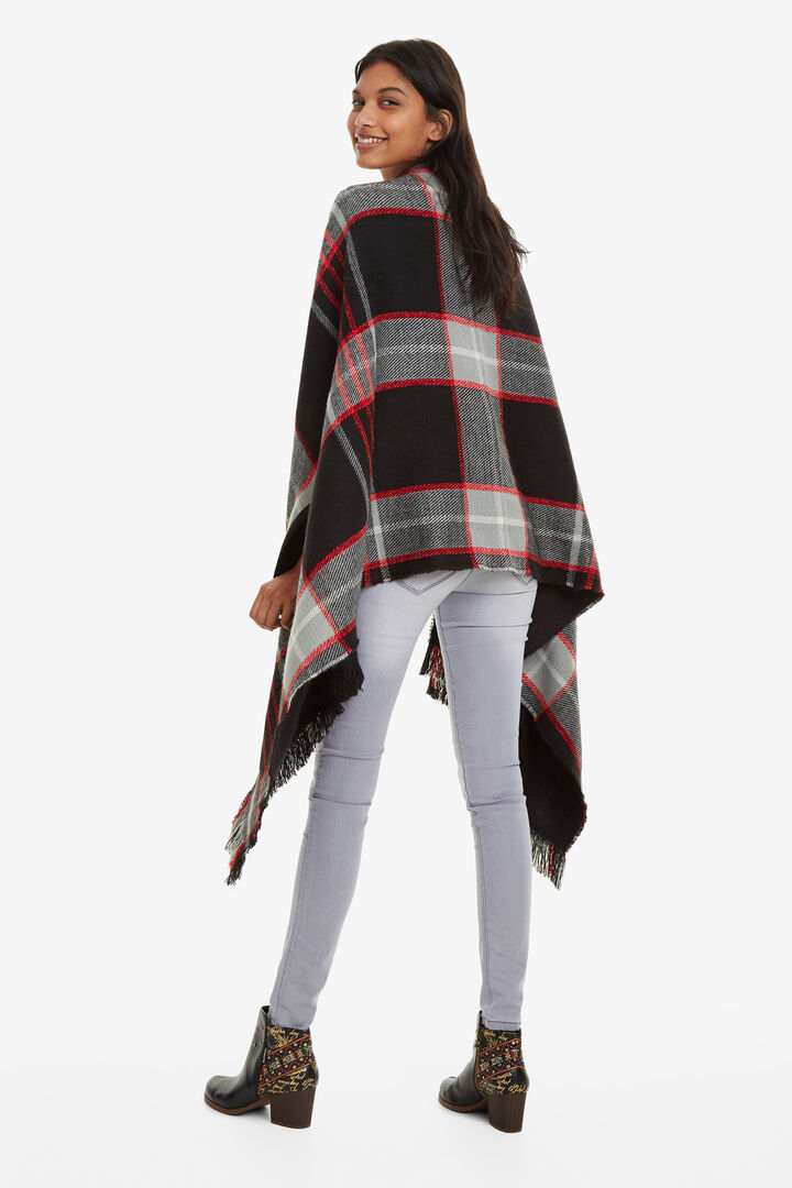Brit-Hip Foulard Poncho | Desigual