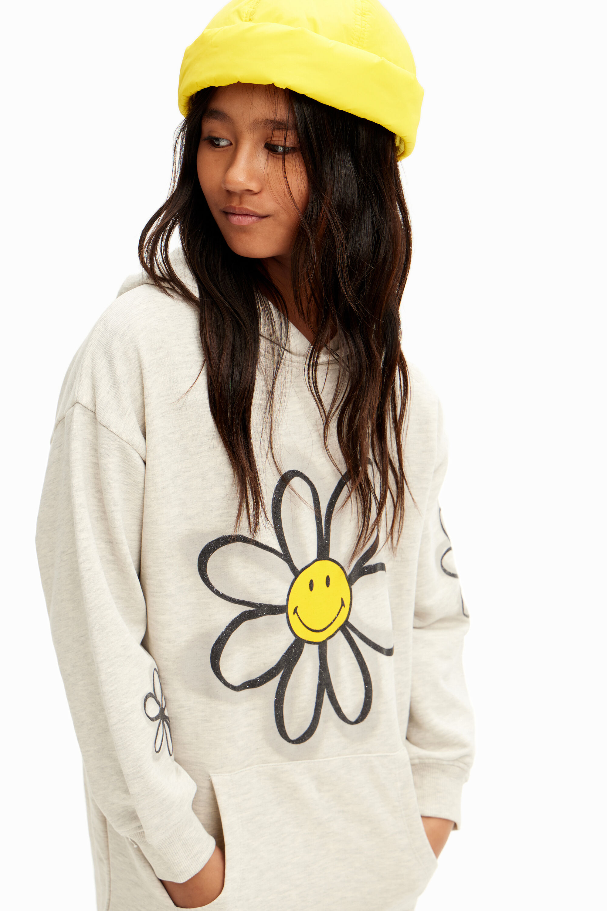 Desigual Smiley Originals sweater dress