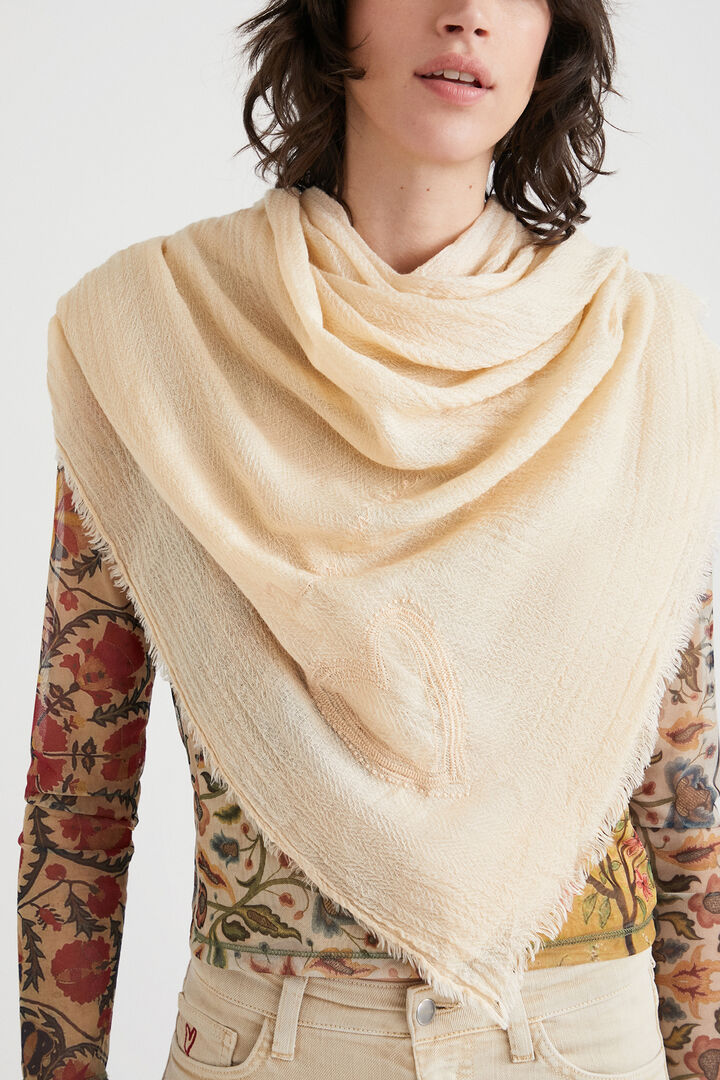 Textured foulard | Desigual