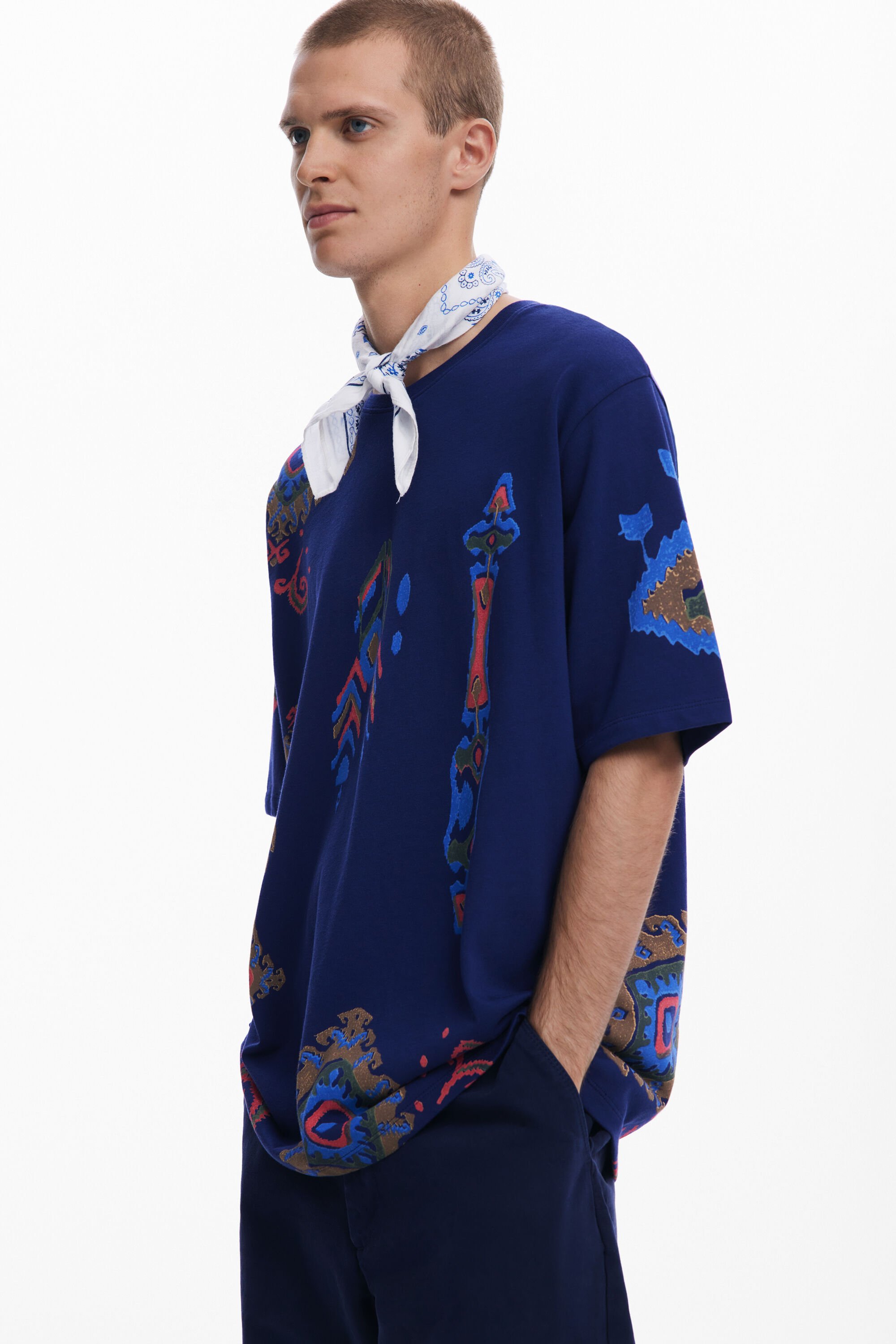 Ethnic print T-shirt