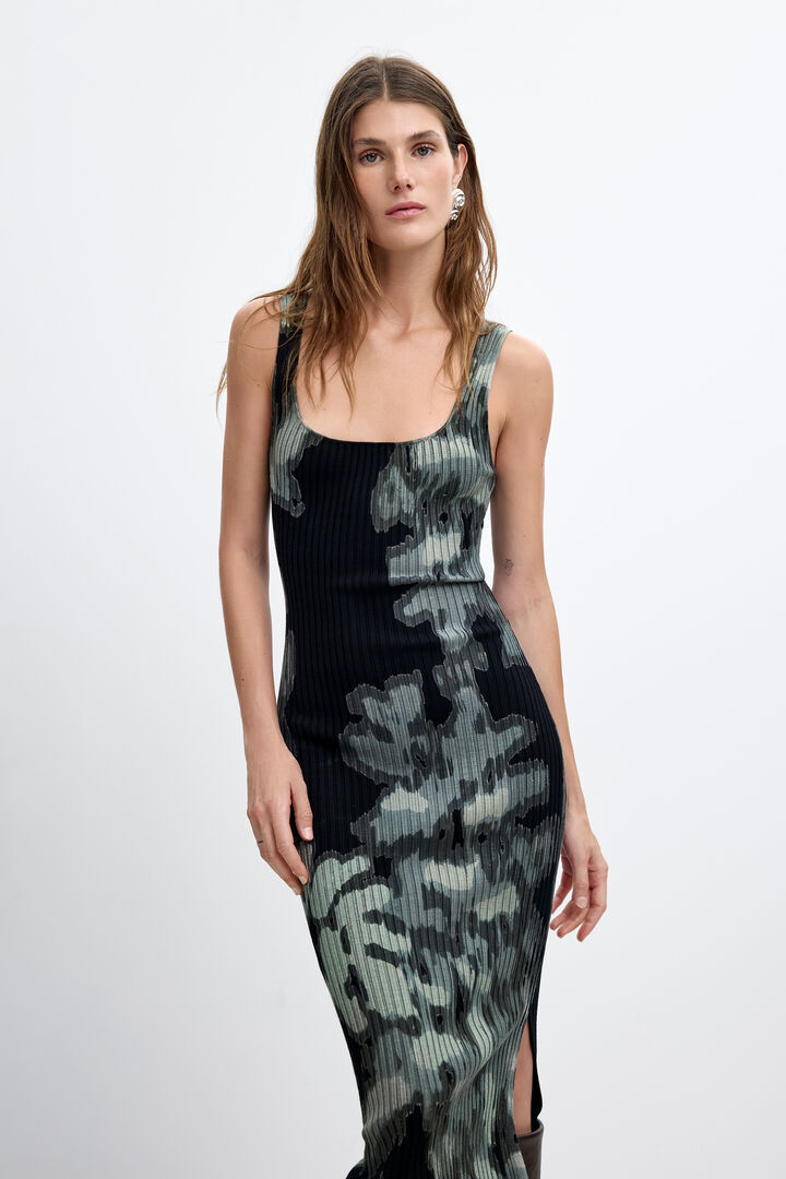 Vestido de manga comprida Lacroix