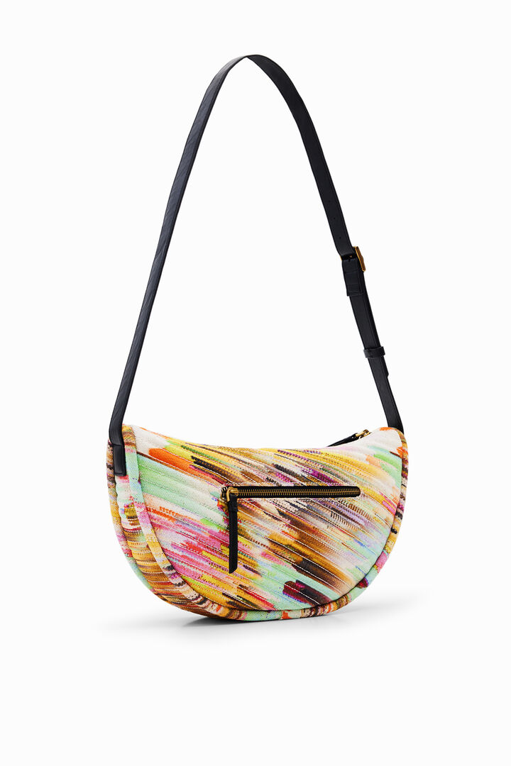 M multicolour canvas bag | Desigual