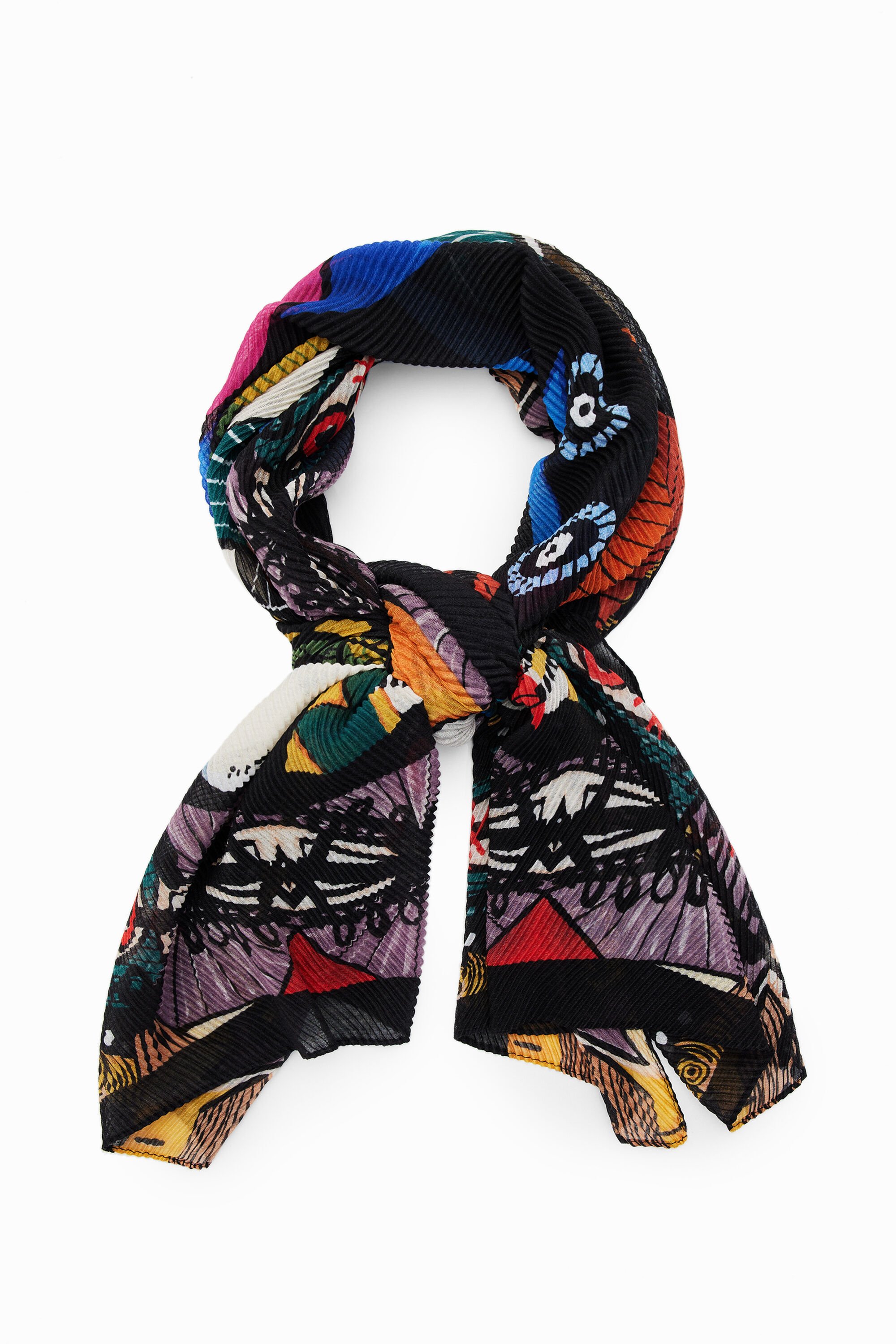 Desigual M. Christian Lacroix rectangular foulard