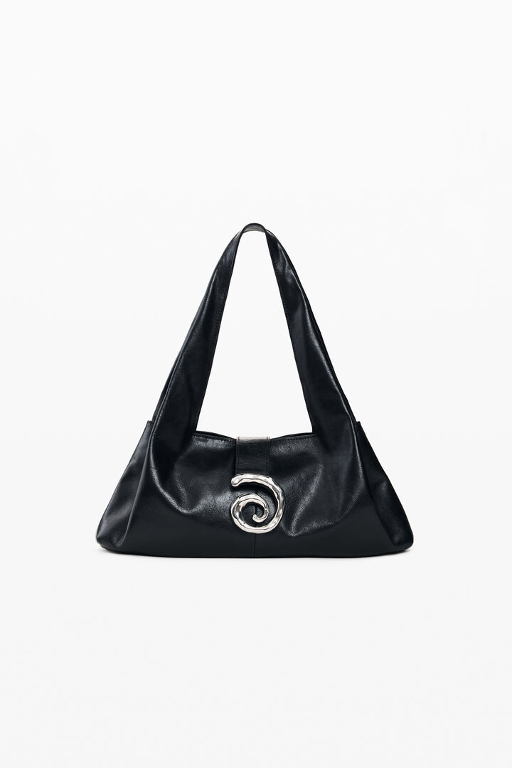 medium zalio leather bag