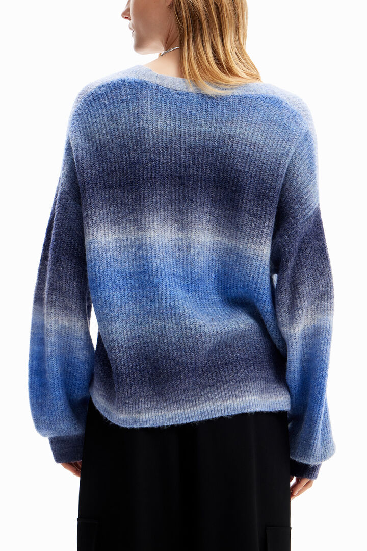Oversize dégradé cardigan | Desigual