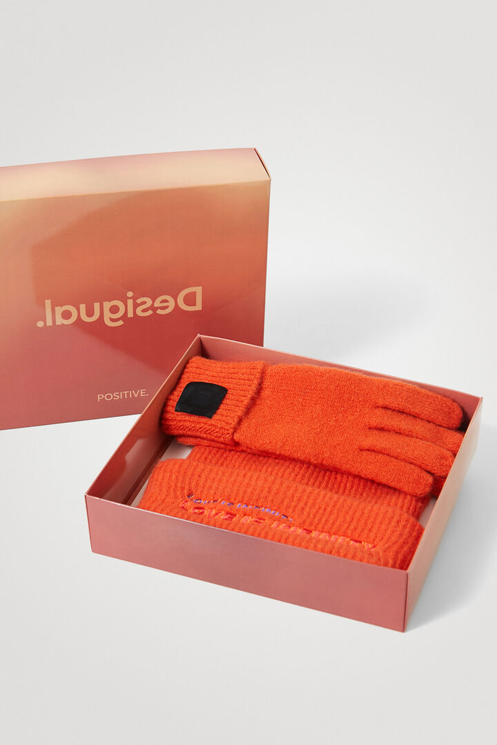 Gift pack of hat and gloves | Desigual