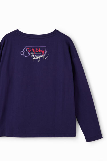 Camiseta corazones Mickey Mouse | Desigual