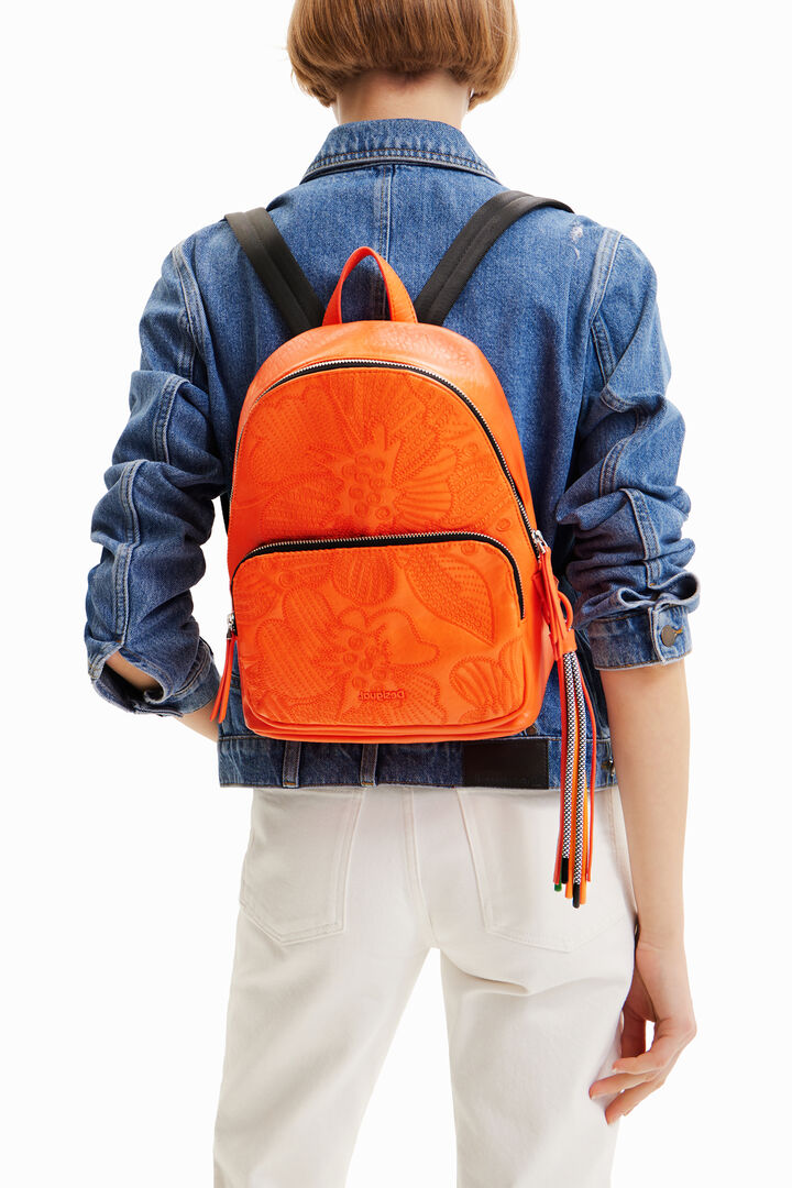 Small embroidered backpack | Desigual