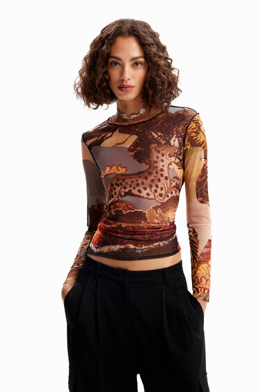 Camiseta tul tapestry M. Christian Lacroix | Desigual