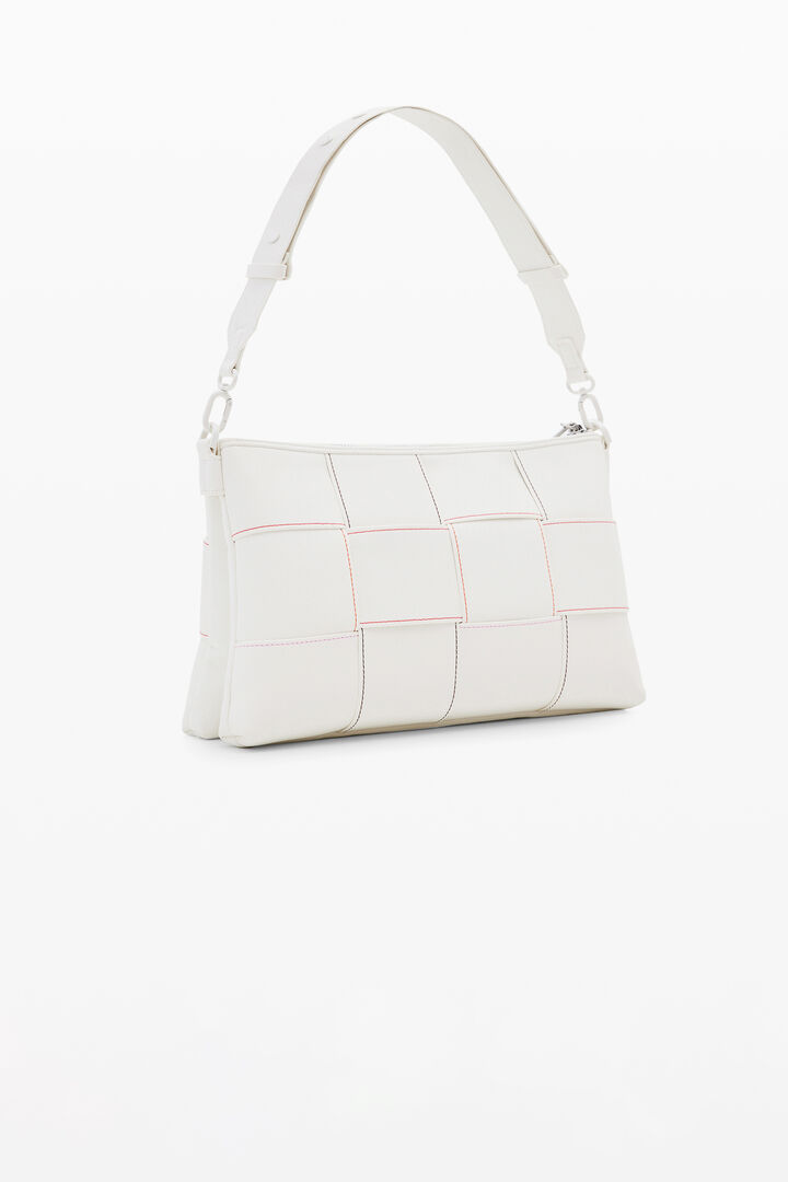 Bandolera M trenzado pespuntes | Desigual