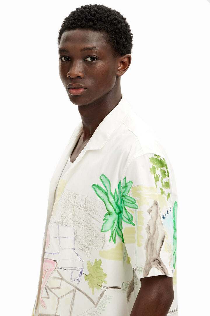 Camisa estampado acuarela | Desigual