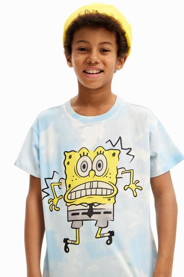 Koszulka tie-dye ze SpongeBobem | Desigual