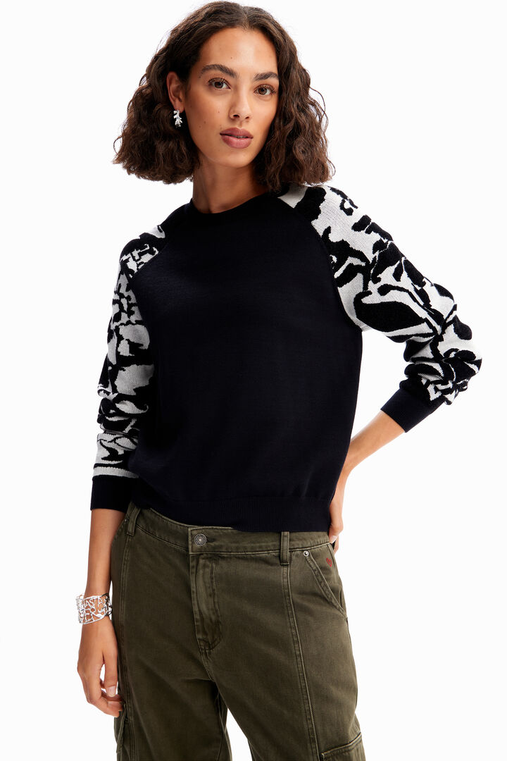 Jersey combinado flores | Desigual