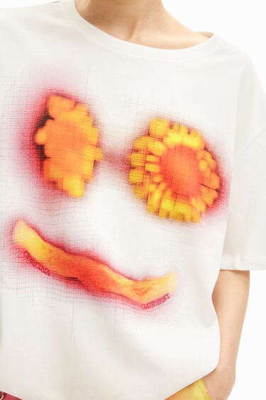 Collina Strada smiley T-shirt | Desigual