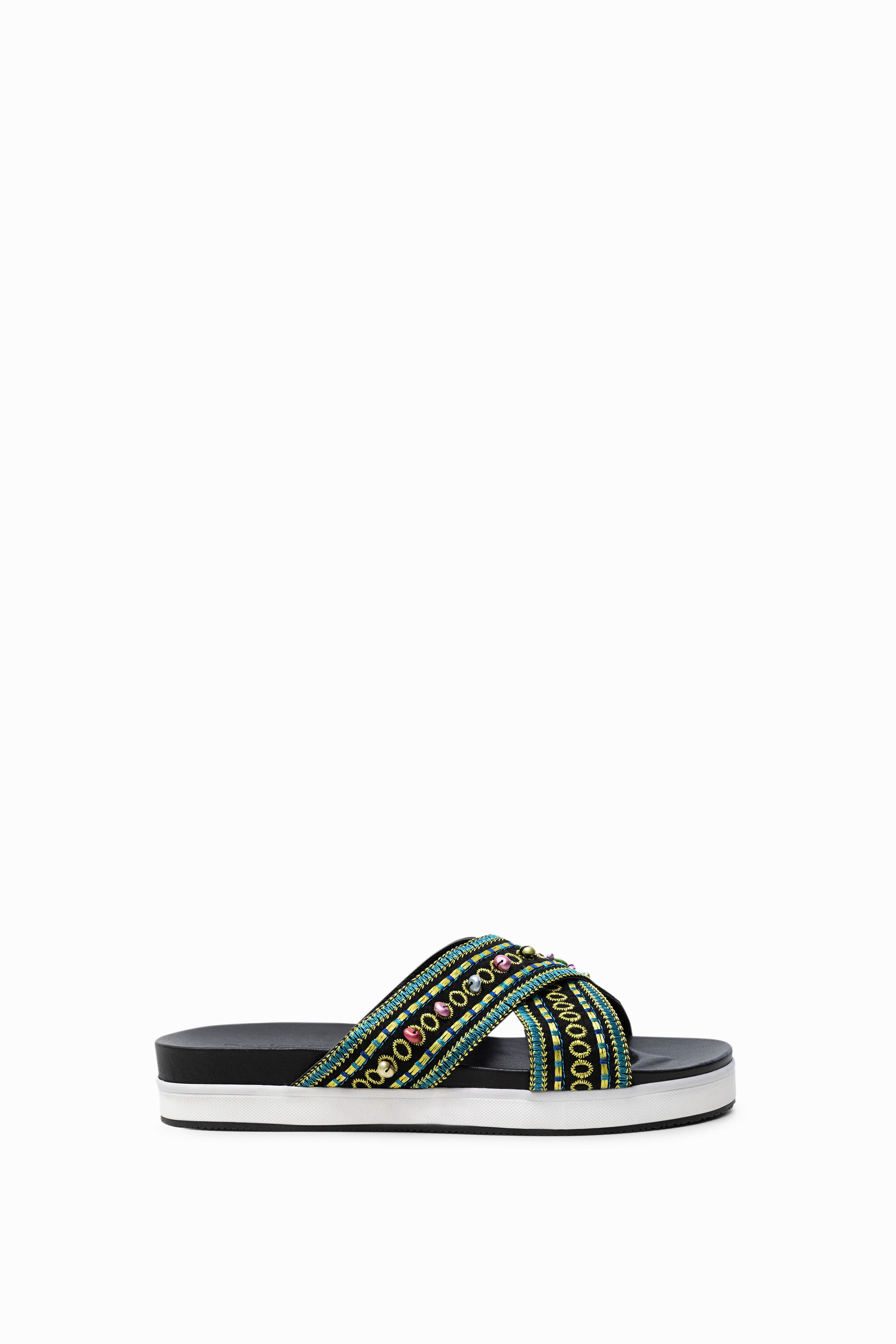 desigual flip flops