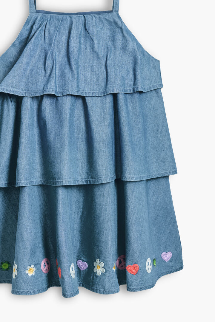 Ruffled short dress | Desigual