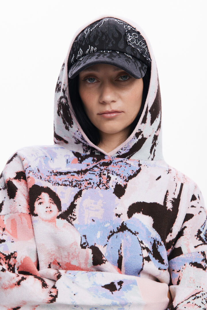 María Escoté Victorian sweatshirt | Desigual