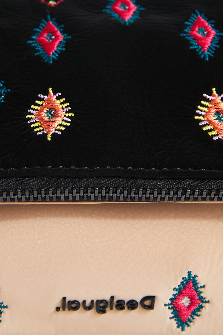 Sac à bandoulière broderie boho | Desigual