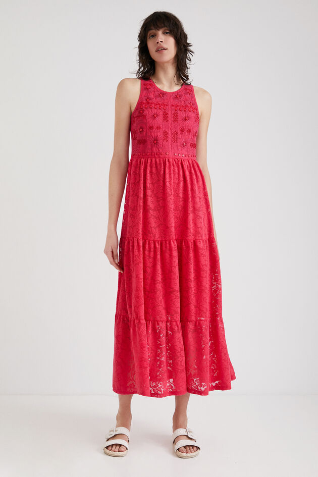 Ethnic lace dress