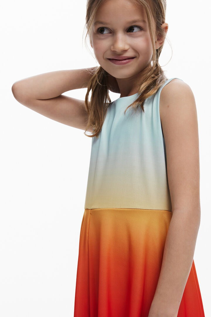 Vestido corto degradado | Desigual