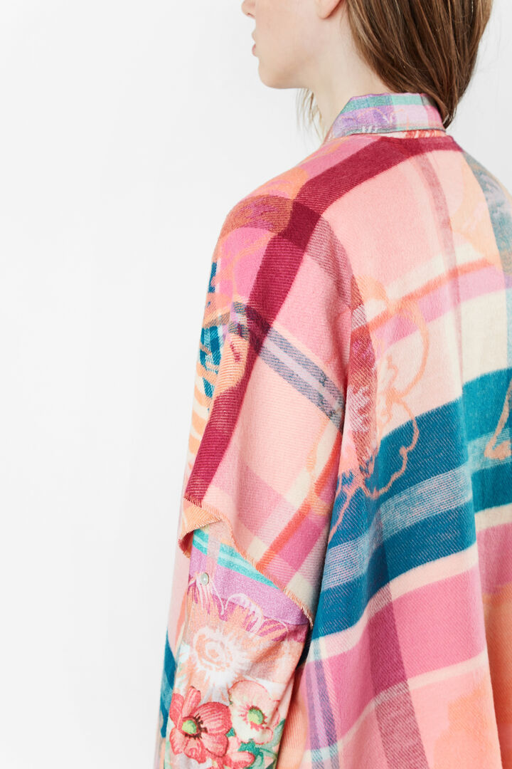 Poncho Love Tartan | Desigual