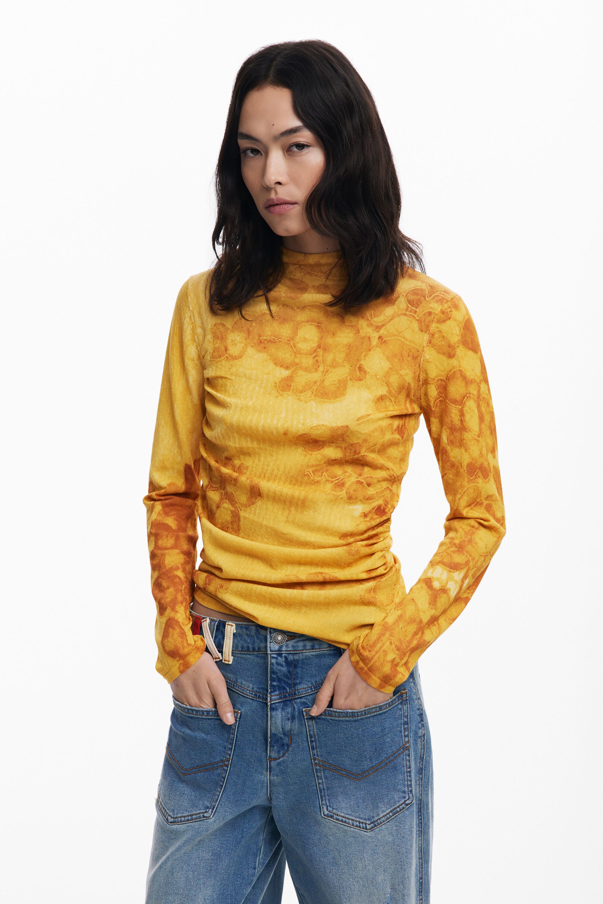 Long pull fin aquarelle - Desigual - Modalova