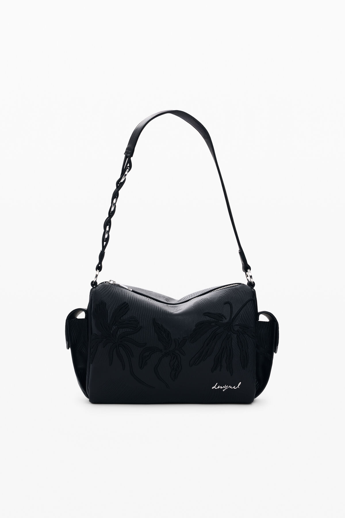 Medium Bag Embroidered Charms black women display picture 2