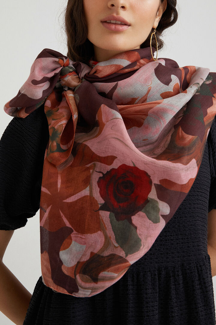 Foulard grande camoflower | Desigual