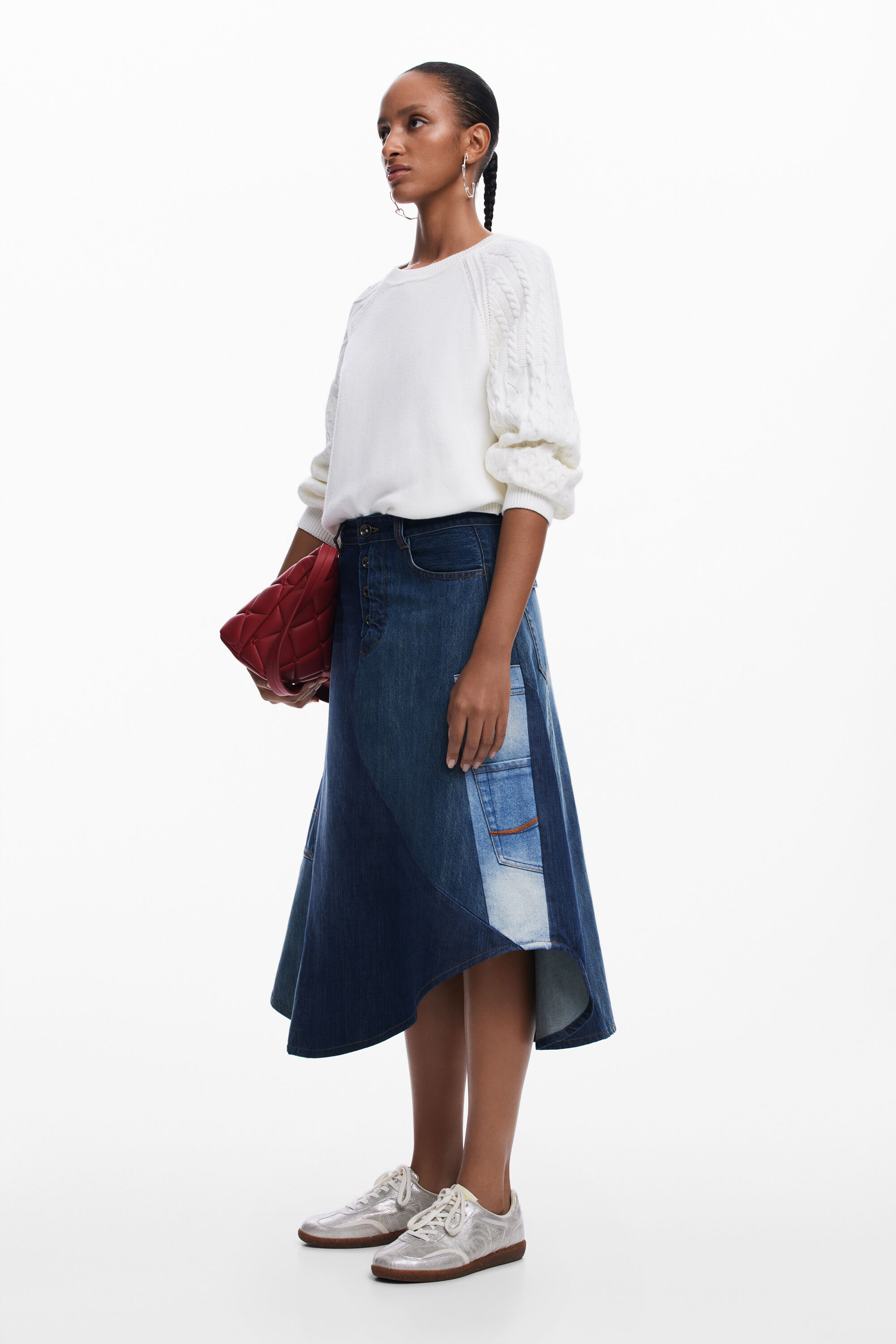 Jupe en jean desigual clearance