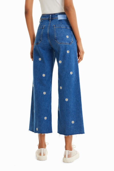 Texans Culotte cropped margarides | Desigual