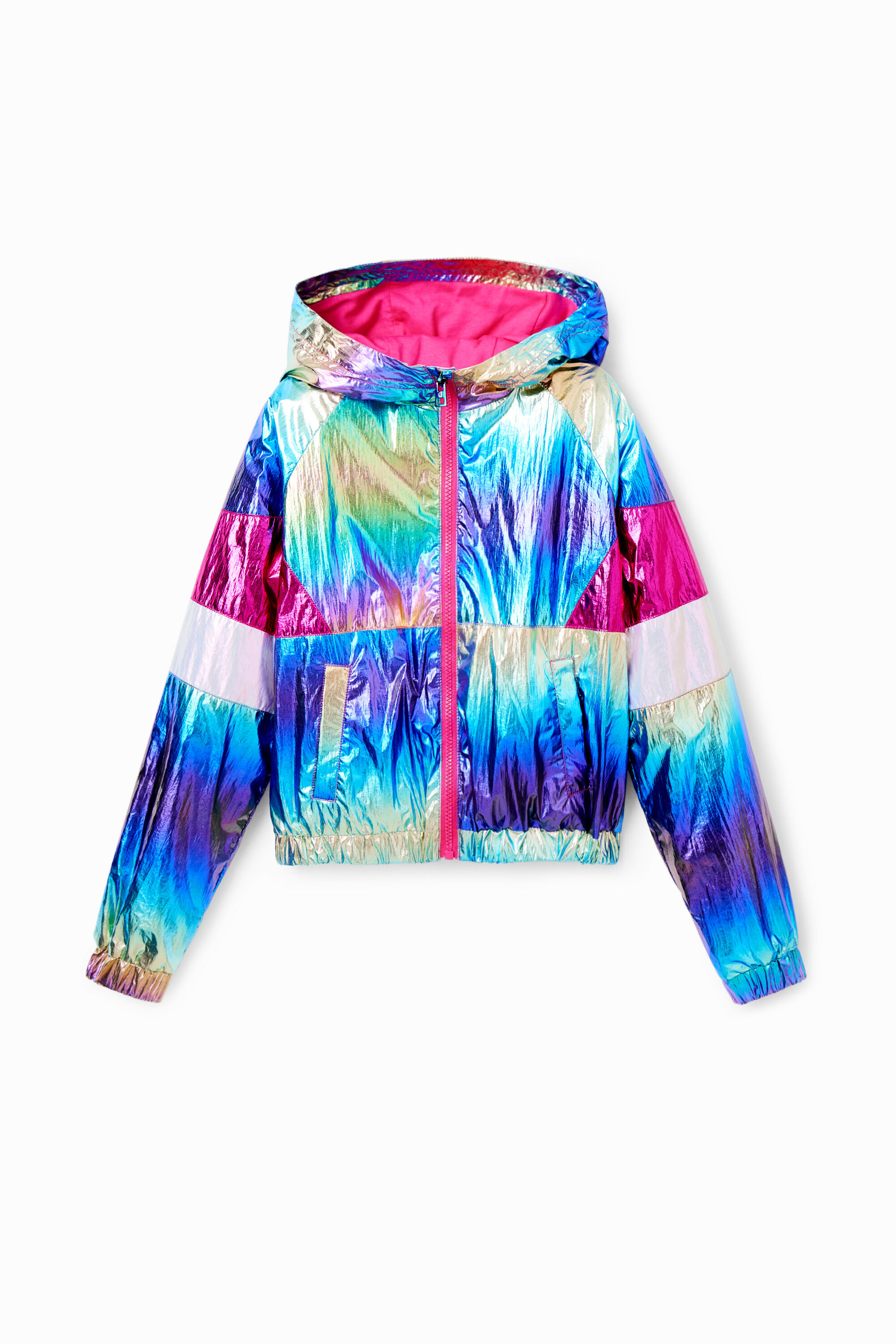 Iridescent outlet raincoat womens