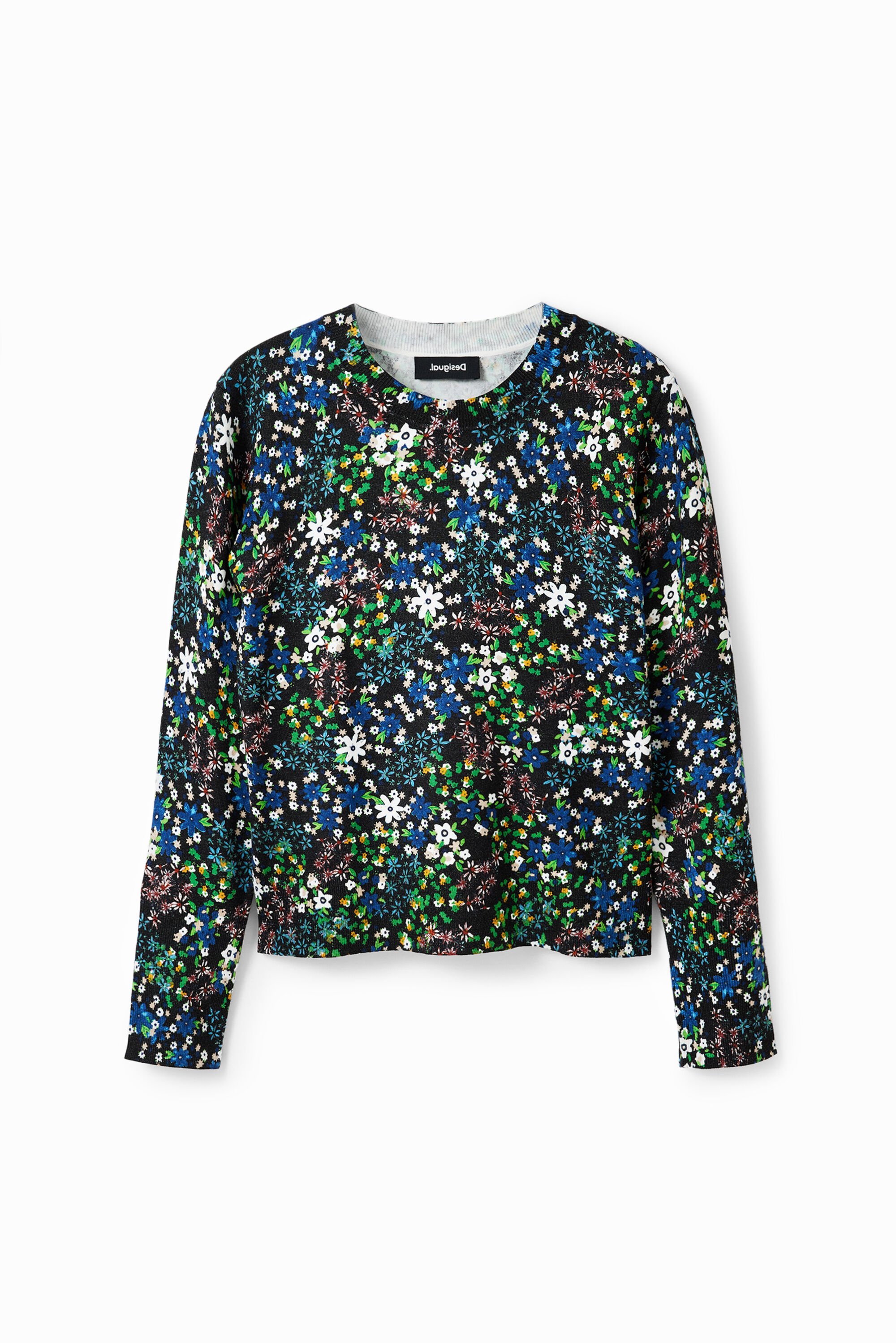 Jersey fino slim flores