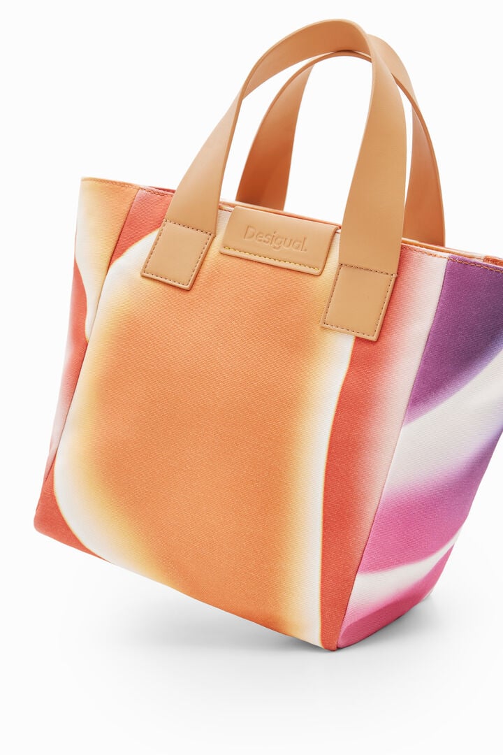 M canvas tote bag | Desigual