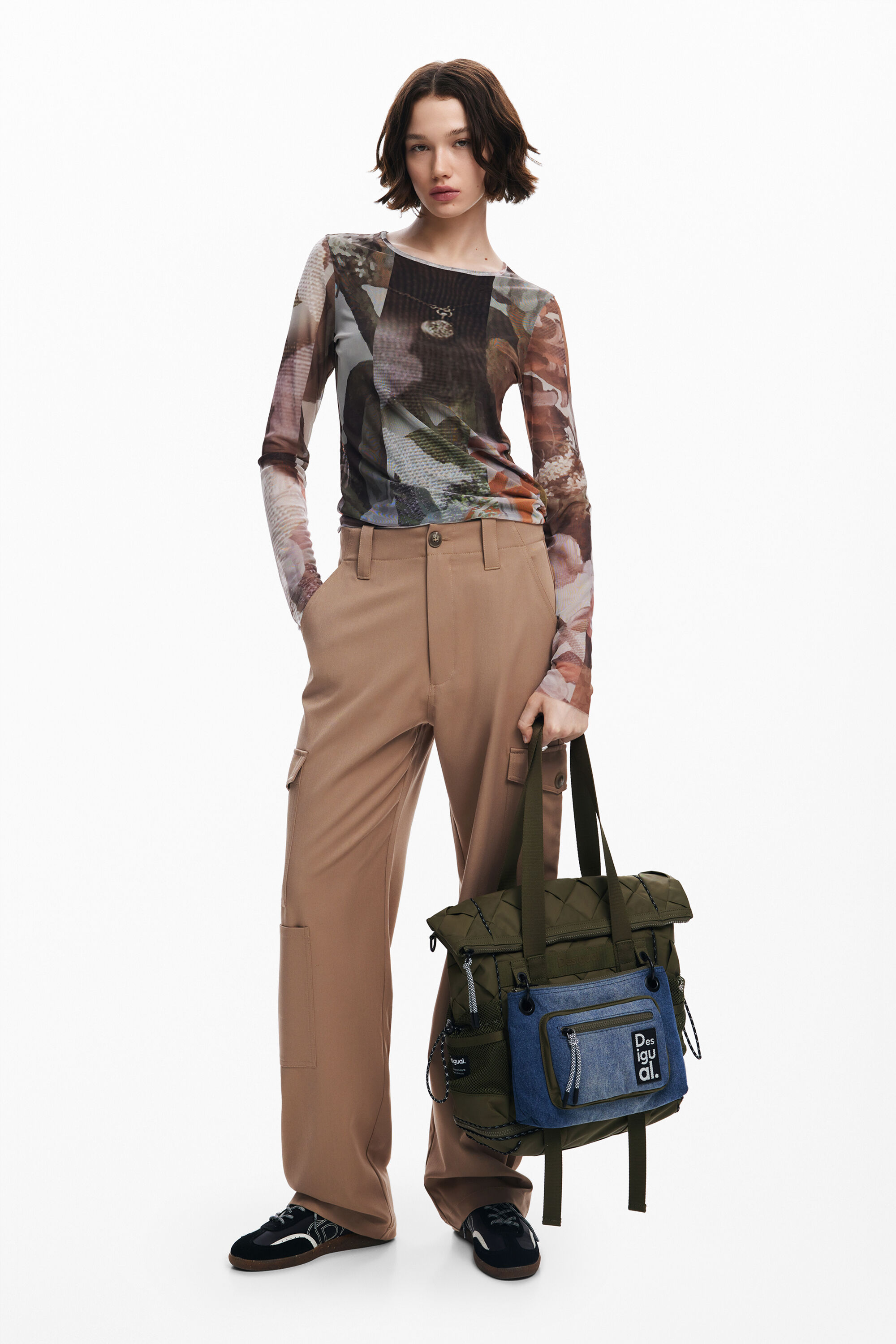 Desigual Backpack In Green