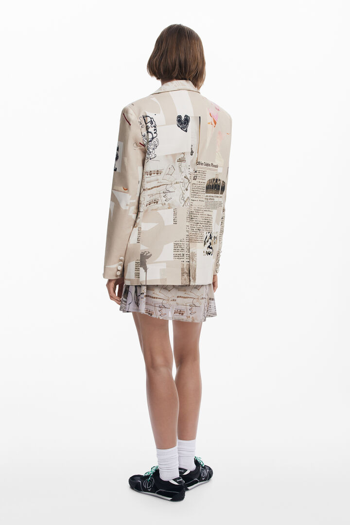 Blazer Collage M. C. Lacroix | Desigual